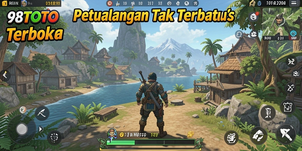 Gameplay Open World yang mendefinisikan kebebasan eksplorasi.