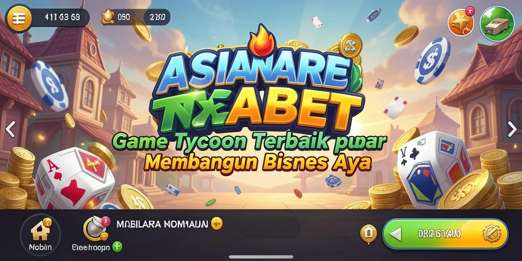 Gameplay ASIANABET yang menarik dengan elemen manajemen bisnis.
