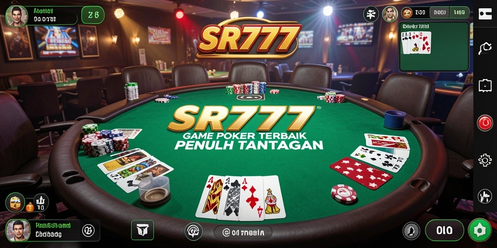 Screenshot gameplay Poker yang menampilkan tantangan dan keseruan dalam permainan.